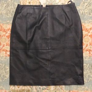 🚨24 hour sale!🚨Black Leather Skirt